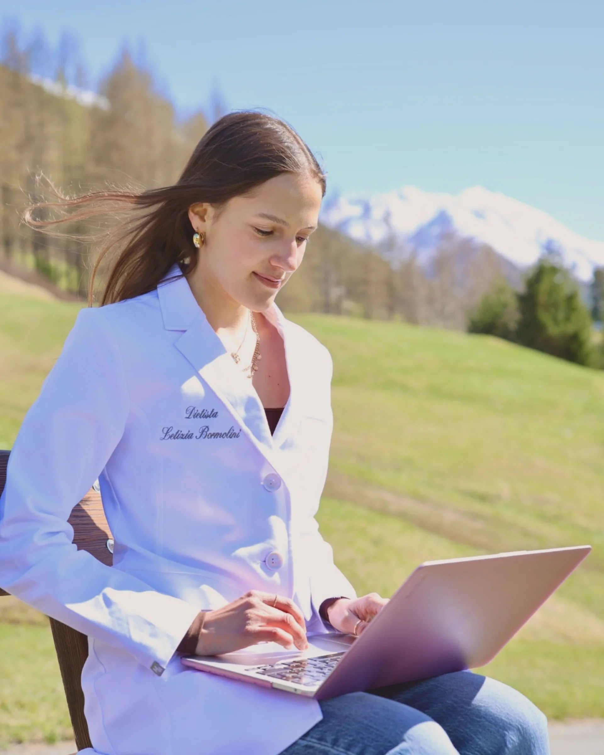 Ritratto di Letizia Bormolini, dietista presso Studio Aquagranda a Livigno